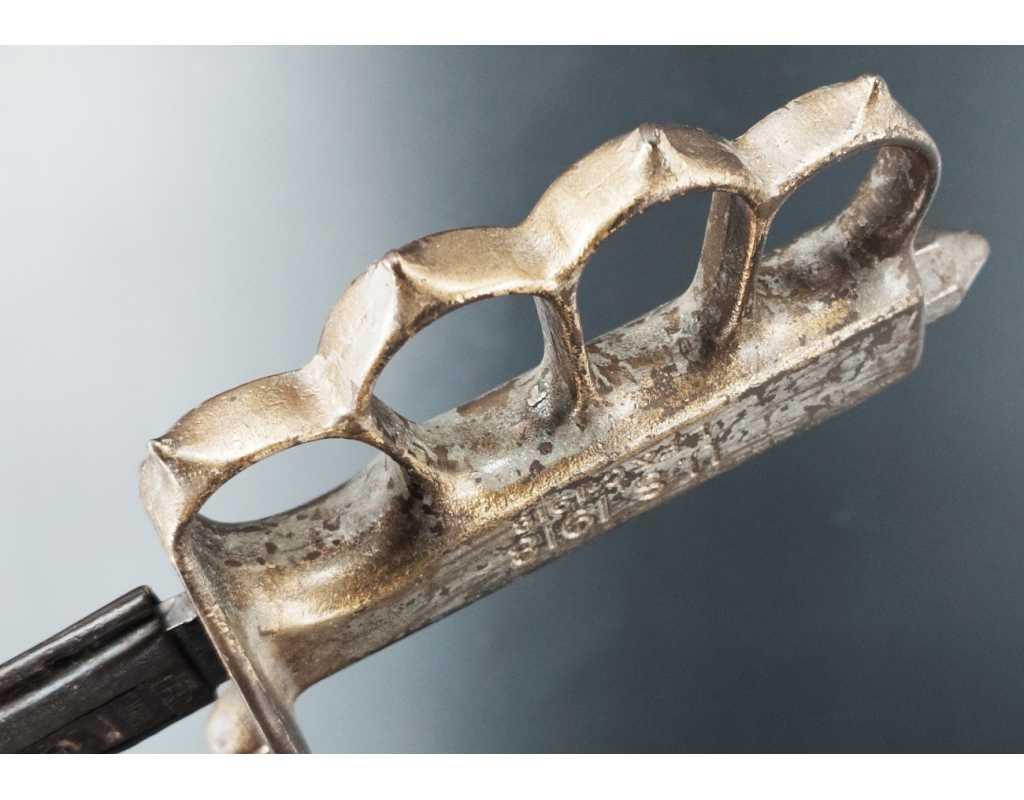 Militaria WW1 COUTEAU POIGNARD DE TRANCHEE US 1918 TRENCH KNIFE - USA PREMIERE GUERRE MONDIALE {PRODUCT_REFERENCE} - 4