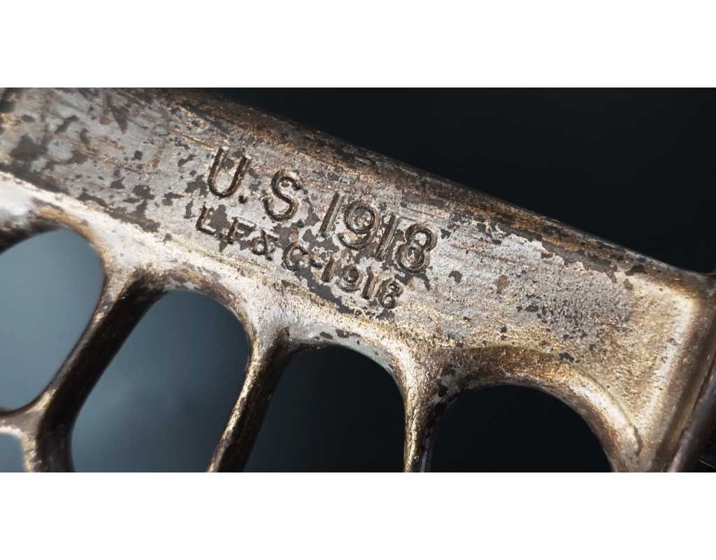 Militaria WW1 COUTEAU POIGNARD DE TRANCHEE US 1918 TRENCH KNIFE - USA PREMIERE GUERRE MONDIALE {PRODUCT_REFERENCE} - 6