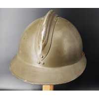 Militaria CASQUE ADRIAN SERVICE DE SANTE MODELE 1926 AVEC GRANDE RONDACHE ATTRIBUT DU MODELE 1915 {PRODUCT_REFERENCE} - 3