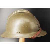 Militaria CASQUE ADRIAN SERVICE DE SANTE MODELE 1926 AVEC GRANDE RONDACHE ATTRIBUT DU MODELE 1915 {PRODUCT_REFERENCE} - 4