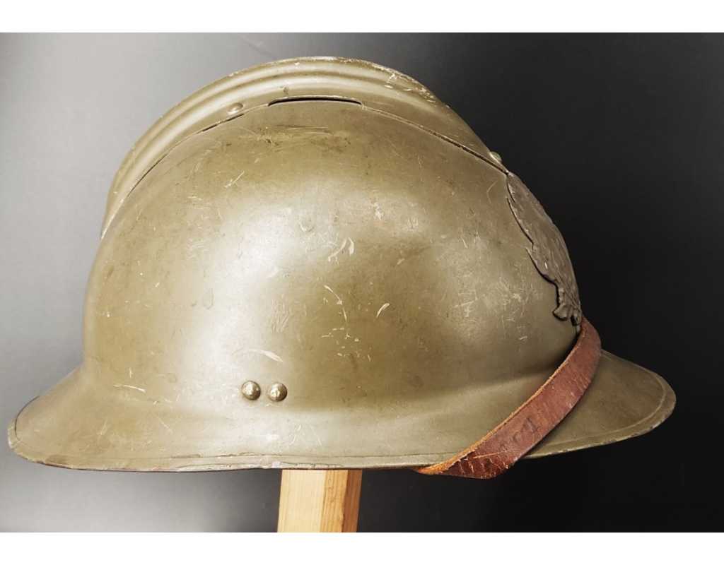 Militaria CASQUE ADRIAN SERVICE DE SANTE MODELE 1926 AVEC GRANDE RONDACHE ATTRIBUT DU MODELE 1915 {PRODUCT_REFERENCE} - 4