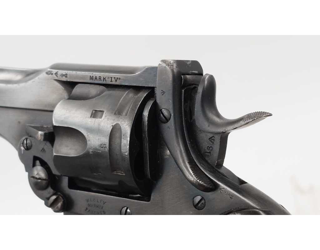 Armes de Poing REVOLVER MILITAIRE WEBLEY MARK IV MODELE 1898 CALIBRE 455 - GB XIXè {PRODUCT_REFERENCE} - 8