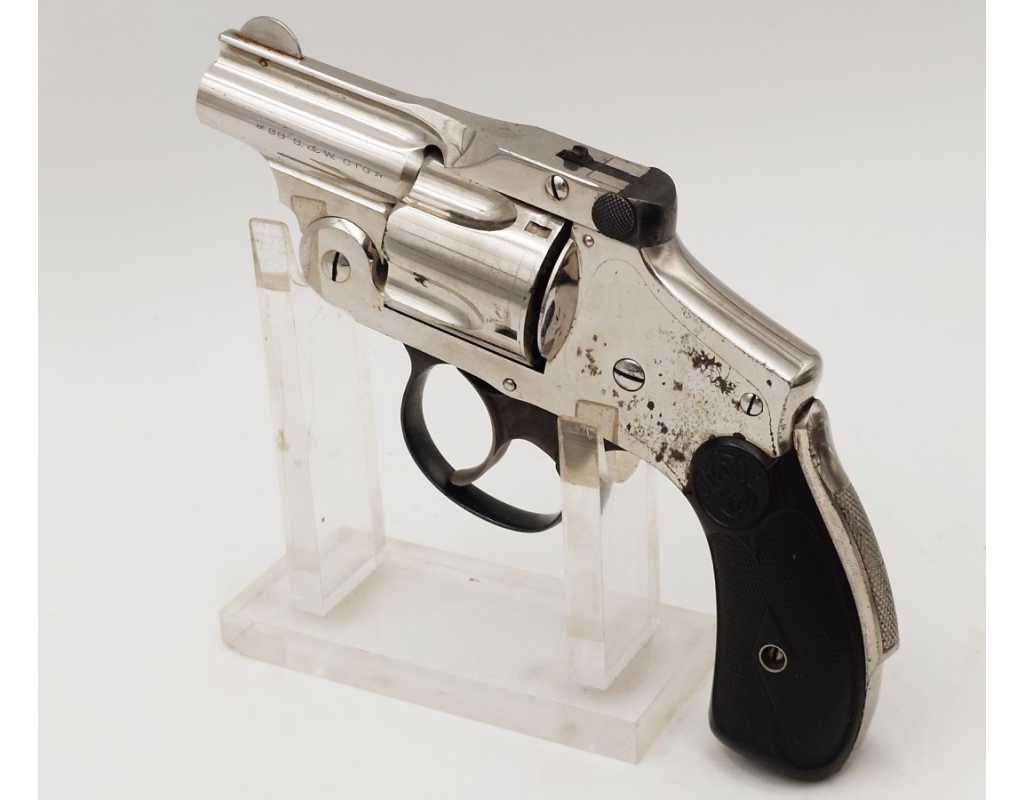 Armes de Poing REVOLVER SMITH ET WESSON SAFETY CANON COURT CALIBRE 38 S&W DOUBLE ACTION - USA XIXè {PRODUCT_REFERENCE} - 5