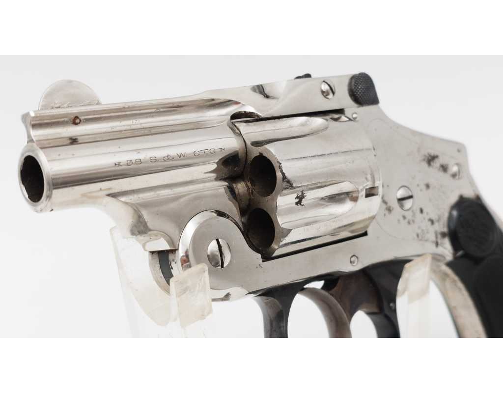 Armes de Poing REVOLVER SMITH ET WESSON SAFETY CANON COURT CALIBRE 38 S&W DOUBLE ACTION - USA XIXè {PRODUCT_REFERENCE} - 8