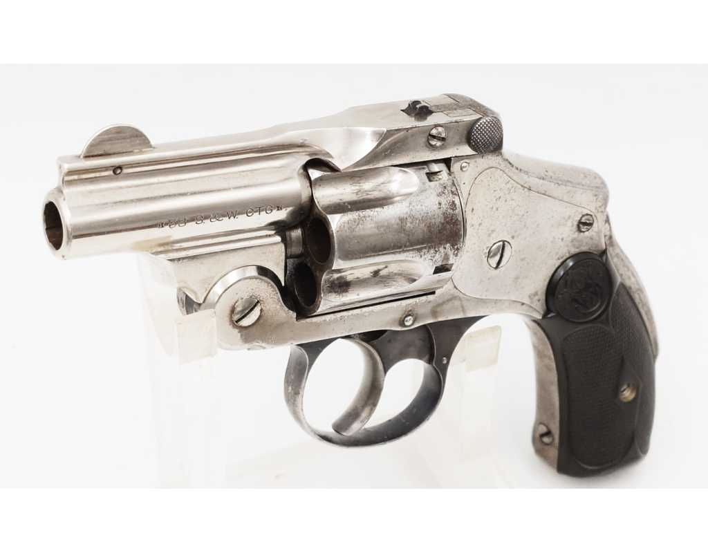 Armes de Poing REVOLVER SMITH ET WESSON SAFETY CANON COURT CALIBRE 38 S&W DOUBLE ACTION - USA XIXè {PRODUCT_REFERENCE} - 5