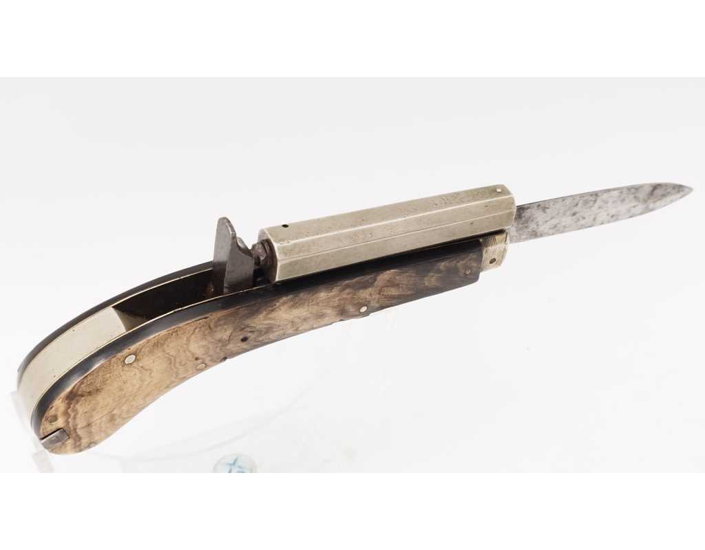 Catalogue Magasin COUTEAU PISTOLET UNWIN ROGER SHEFFIELD KNIFE PISTOL CALIBRE 8MM PERCUSSION - GB XIXè {PRODUCT_REFERENCE} - 2