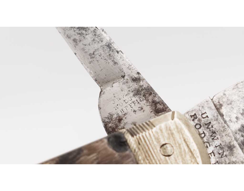 Catalogue Magasin COUTEAU PISTOLET UNWIN ROGER SHEFFIELD KNIFE PISTOL CALIBRE 8MM PERCUSSION - GB XIXè {PRODUCT_REFERENCE} - 7