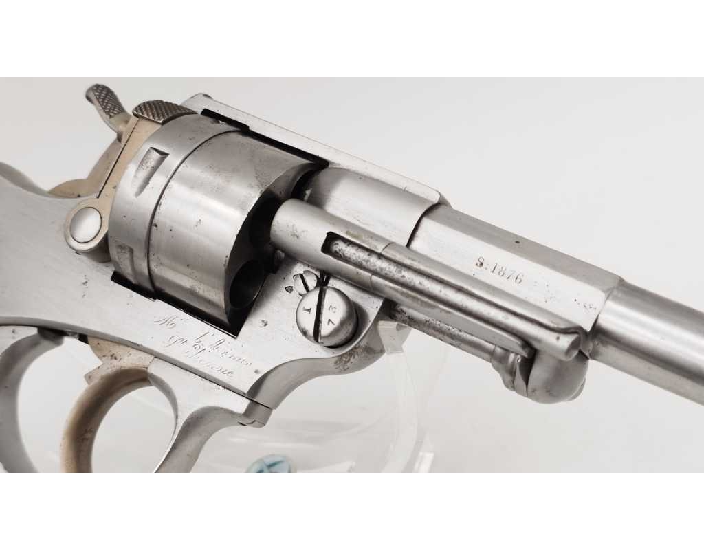 Armes de Poing REVOLVER REGLEMENTAIRE TROUPE CHAMELOT ET DELVIGNE MODELE MAS 1873 ST-ETIENNE CALIBRE 11MM 73 de 1876 - FRANCE I
