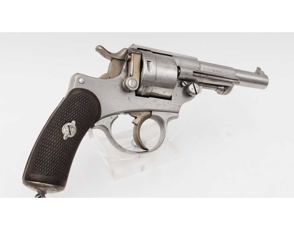 Armes de Poing REVOLVER REGLEMENTAIRE TROUPE CHAMELOT ET DELVIGNE MODELE MAS 1873 ST-ETIENNE CALIBRE 11MM 73 de 1876 - FRANCE I