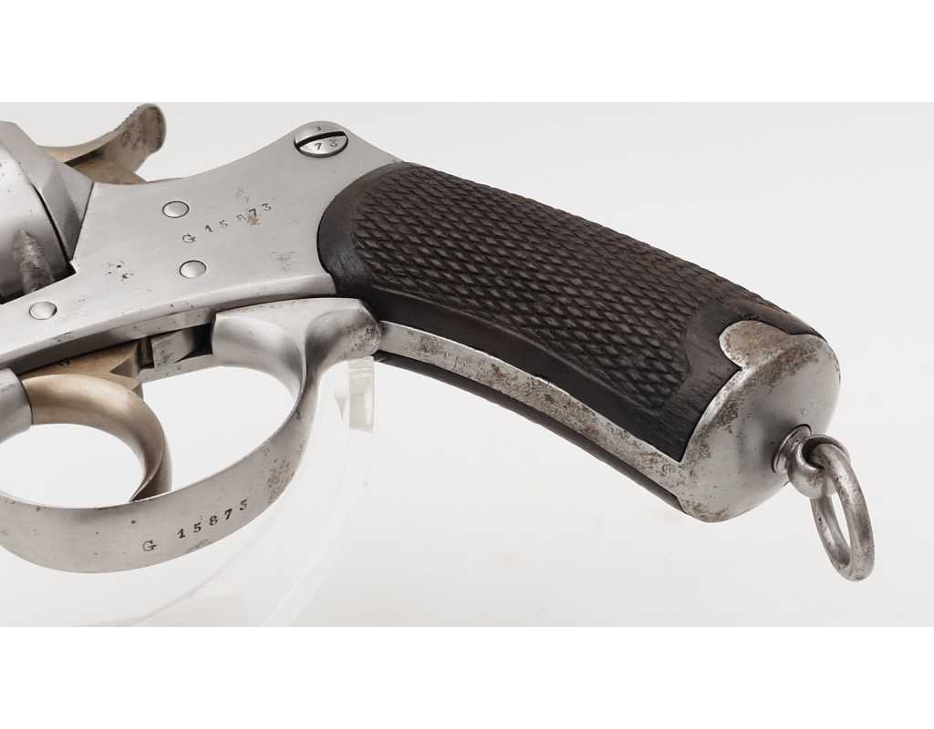 Armes de Poing REVOLVER REGLEMENTAIRE TROUPE CHAMELOT ET DELVIGNE MODELE MAS 1873 ST-ETIENNE CALIBRE 11MM 73 de 1876 - FRANCE I