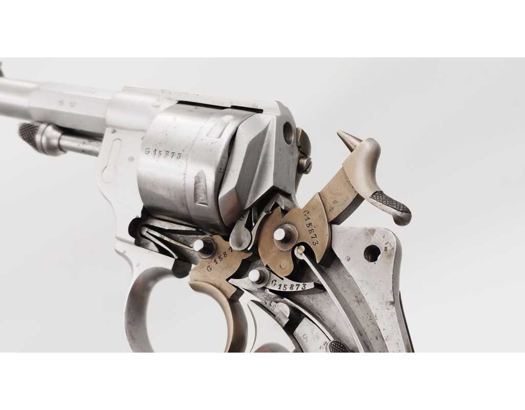 Armes de Poing REVOLVER REGLEMENTAIRE TROUPE CHAMELOT ET DELVIGNE MODELE MAS 1873 ST-ETIENNE CALIBRE 11MM 73 de 1876 - FRANCE I