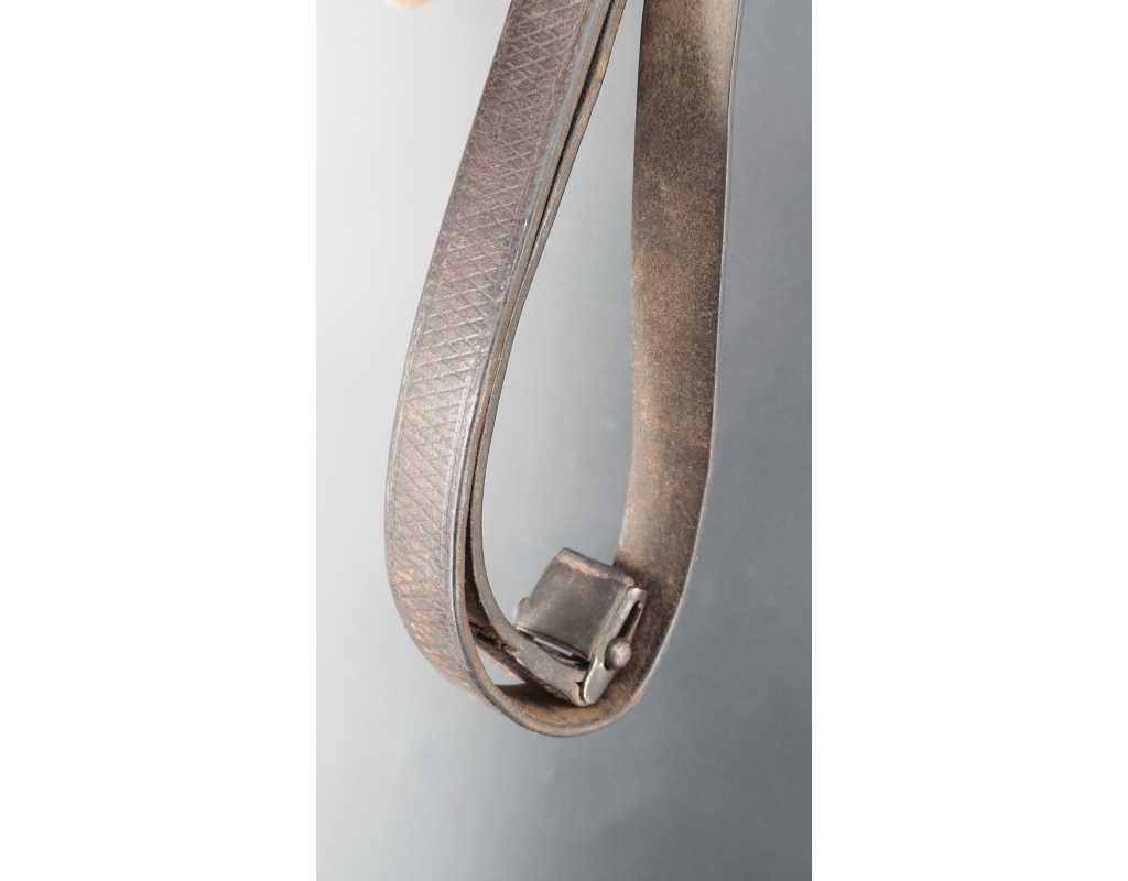 Militaria BRETELLE 98K CARABINE MAUSER K98 CUIR A QUADRILLAGE - ALLEMANGE WW2 {PRODUCT_REFERENCE} - 2