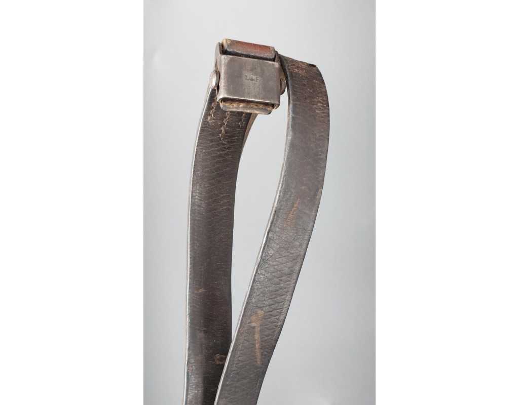 Militaria BRETELLE 98K CARABINE MAUSER K98 CUIR A QUADRILLAGE - ALLEMANGE WW2 {PRODUCT_REFERENCE} - 4
