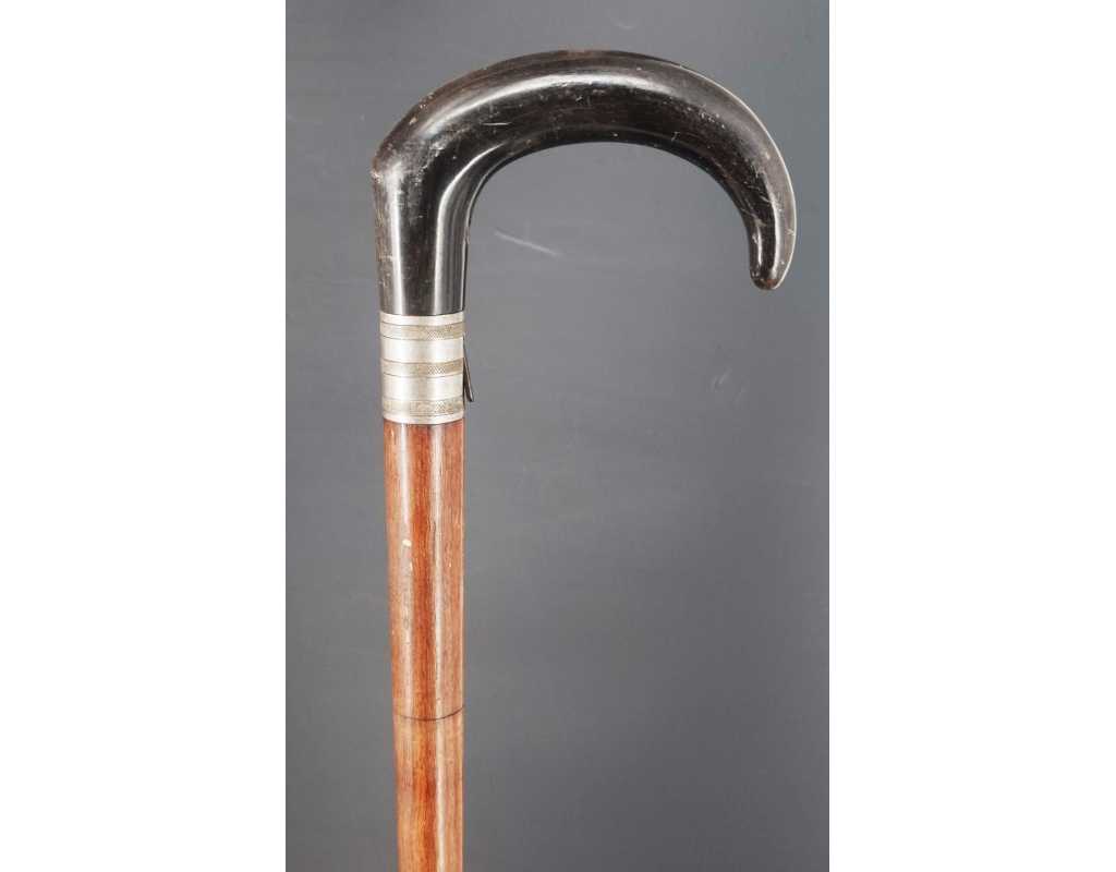 Armes Longues CANNE FUSIL DUMONTHIER CALIBRE 9MM PERCUSSION CENTRALE POIGNEE CORNE {PRODUCT_REFERENCE} - 2