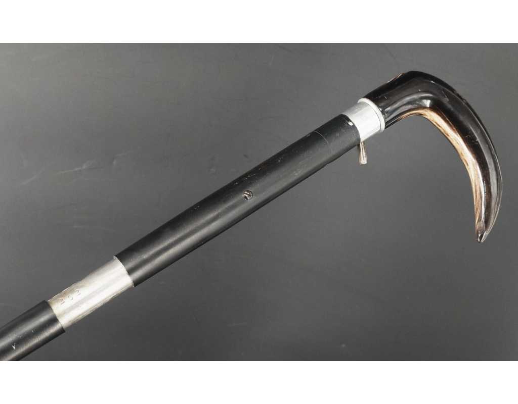 Armes Longues LOURDE CANNE FUSIL SAINT-ETIENNE CALIBRE 9MM PERCUSSION ANNULAIRE - FRANCE XIXè {PRODUCT_REFERENCE} - 9