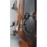 Armes Longues CARABINE DE TIR A PERCUSSION POUR GAUCHER CALIBRE 10.4MM PAR MANZONI A LUGANO vers 1850 - SUISSE XIXè {PRODUCT_