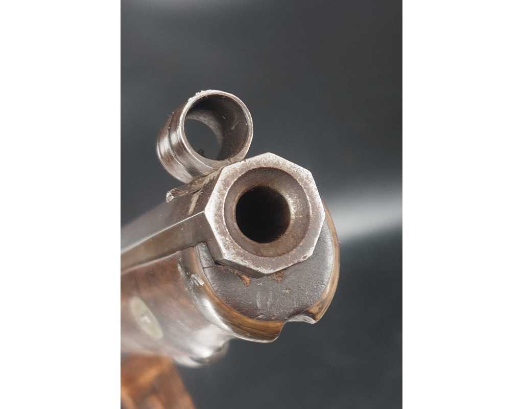 Armes Longues CARABINE DE TIR A PERCUSSION POUR GAUCHER CALIBRE 10.4MM PAR MANZONI A LUGANO vers 1850 - SUISSE XIXè {PRODUCT_