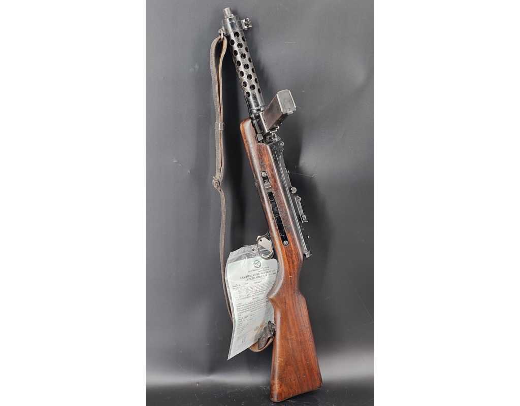Armes Neutralisées PISTOLET MITRAILLEUR MP34 1942 WAFFENAMT 189 NEUTRALISATION UE - 2