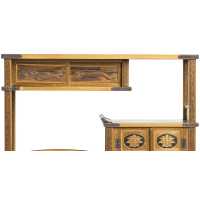 Art Japonais CHIGAIDANA LUXUEUX PETIT CABINET DE PRESENTATION EN LAQUE NASHIJI - JAPON MEIJI - 2