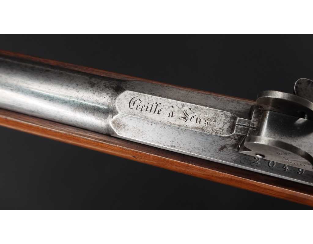 Armes Longues CARABINE DE TIR SUISSE HENRY RYCHNER SYSTEME MARTINI CALIBRE 10.4MM CENTRALE VENDUE PAR CECILLE A SENS VERS 1880