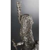 ANTIQUITES GRENADIER DE LA VIEILLE GARDE IMPEIRALE DE NAPOLEON Ier BRONZE SOLDAT PAR LUCA MADRASSI 1848 - 1919 {PRODUCT_REFERENC