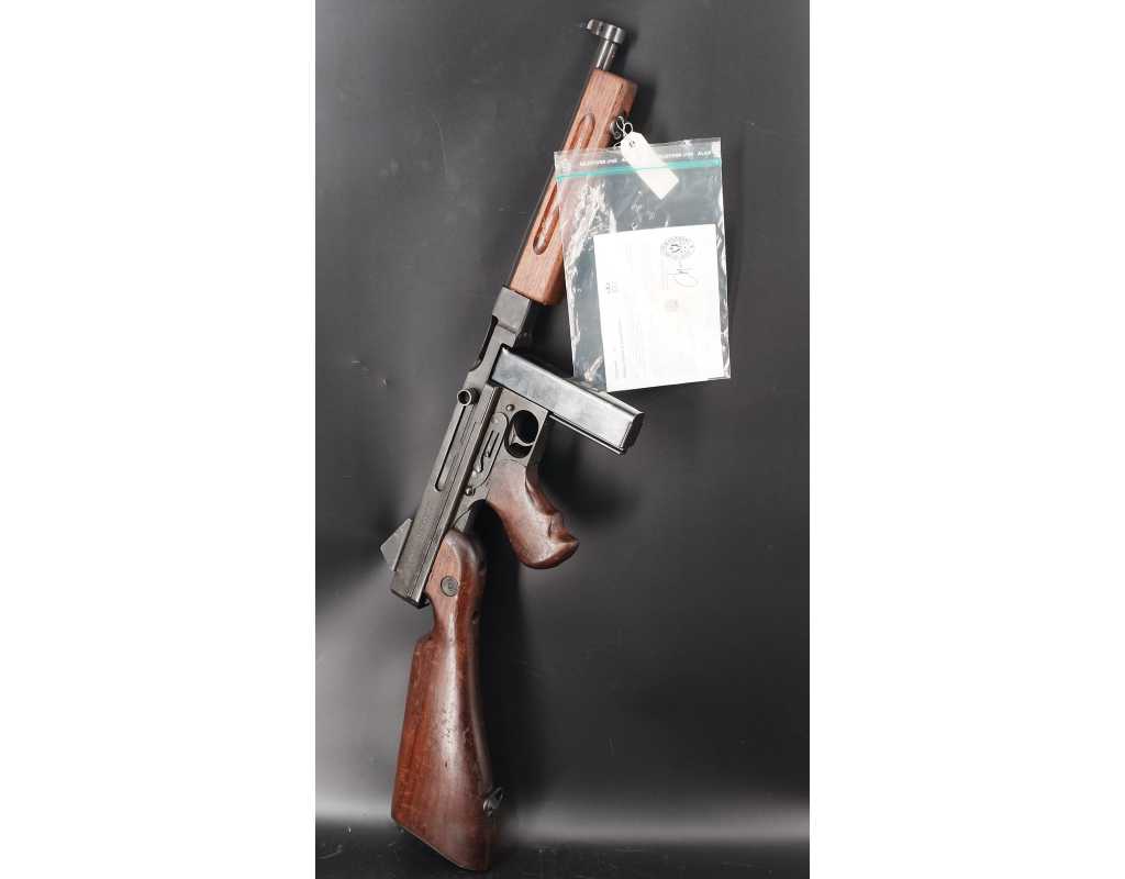 Armes Neutralisées PISTOLET MITRAILLEUR THOMPSON MODELE M1 A1 45ACP NEUTRALISATION UE CULASSE MOBILE {PRODUCT_REFERENCE} - 2