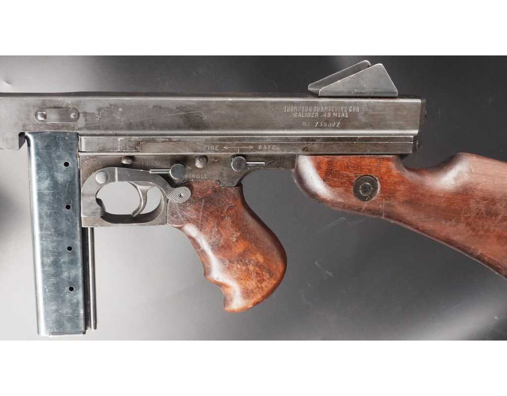 Armes Neutralisées PISTOLET MITRAILLEUR THOMPSON MODELE M1 A1 45ACP NEUTRALISATION UE CULASSE MOBILE {PRODUCT_REFERENCE} - 4