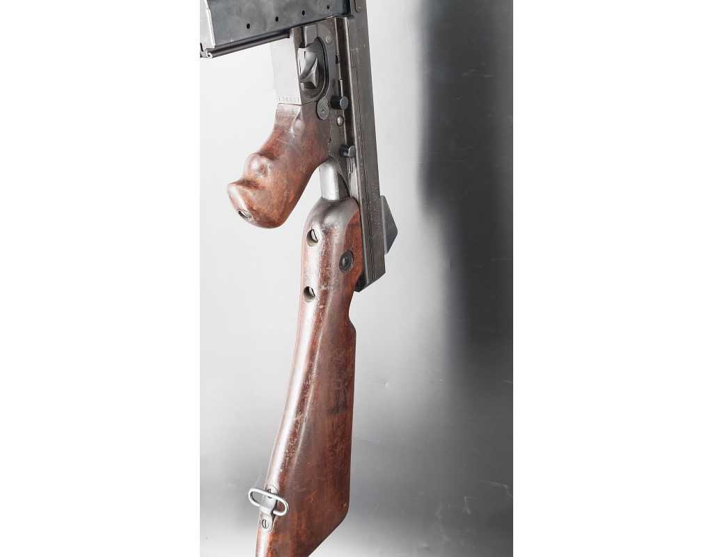 Armes Neutralisées PISTOLET MITRAILLEUR THOMPSON MODELE M1 A1 45ACP NEUTRALISATION UE CULASSE MOBILE {PRODUCT_REFERENCE} - 9