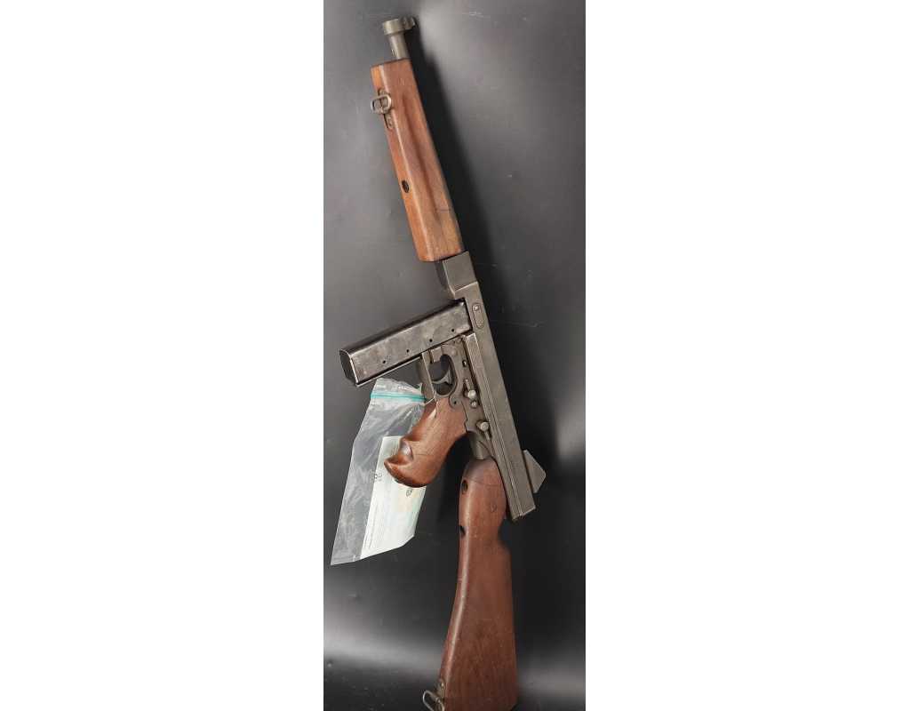 Armes Neutralisées PISTOLET MITRAILLEUR THOMPSON MODELE M1 A1 45 ACP NEUTRALISATION UE CULASSE MOBILE {PRODUCT_REFERENCE} - 1