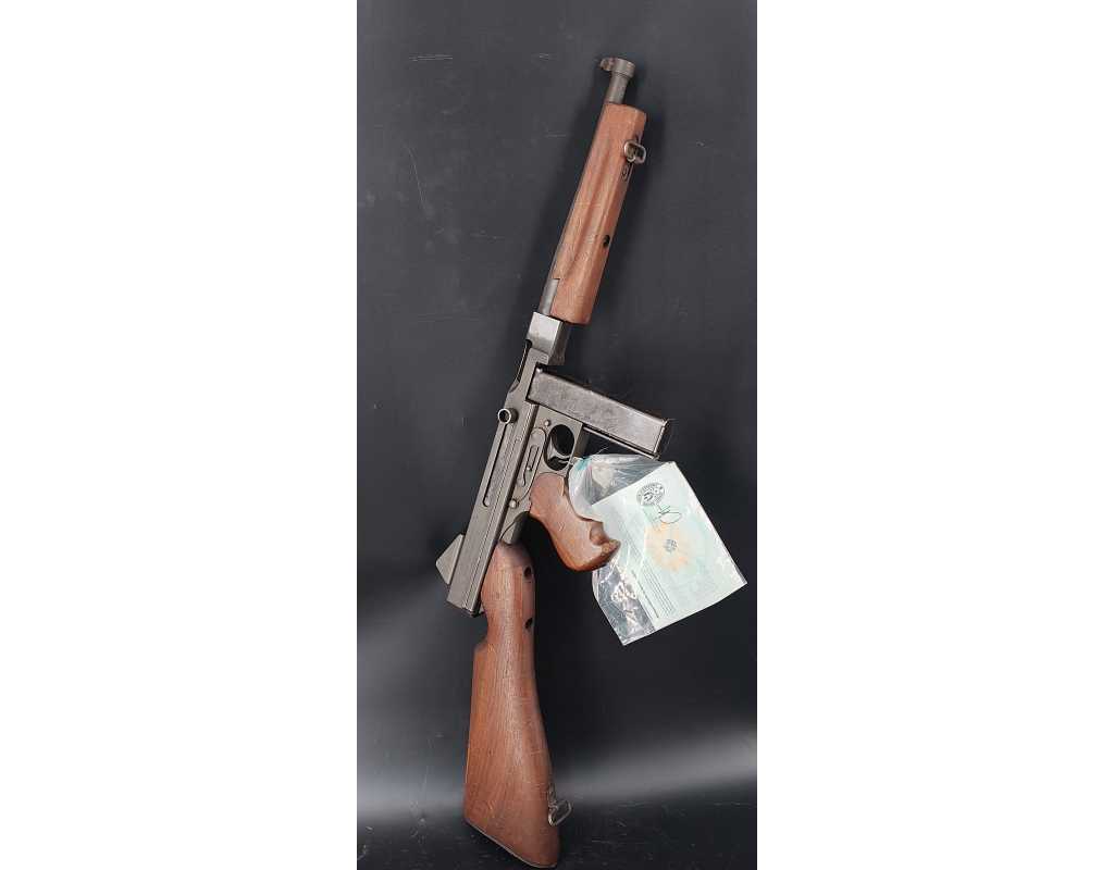 Armes Neutralisées PISTOLET MITRAILLEUR THOMPSON MODELE M1 A1 45 ACP NEUTRALISATION UE CULASSE MOBILE {PRODUCT_REFERENCE} - 2