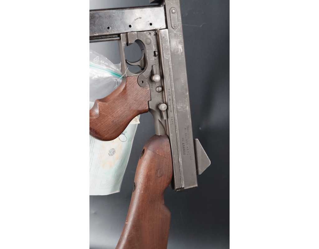 Armes Neutralisées PISTOLET MITRAILLEUR THOMPSON MODELE M1 A1 45 ACP NEUTRALISATION UE CULASSE MOBILE {PRODUCT_REFERENCE} - 4