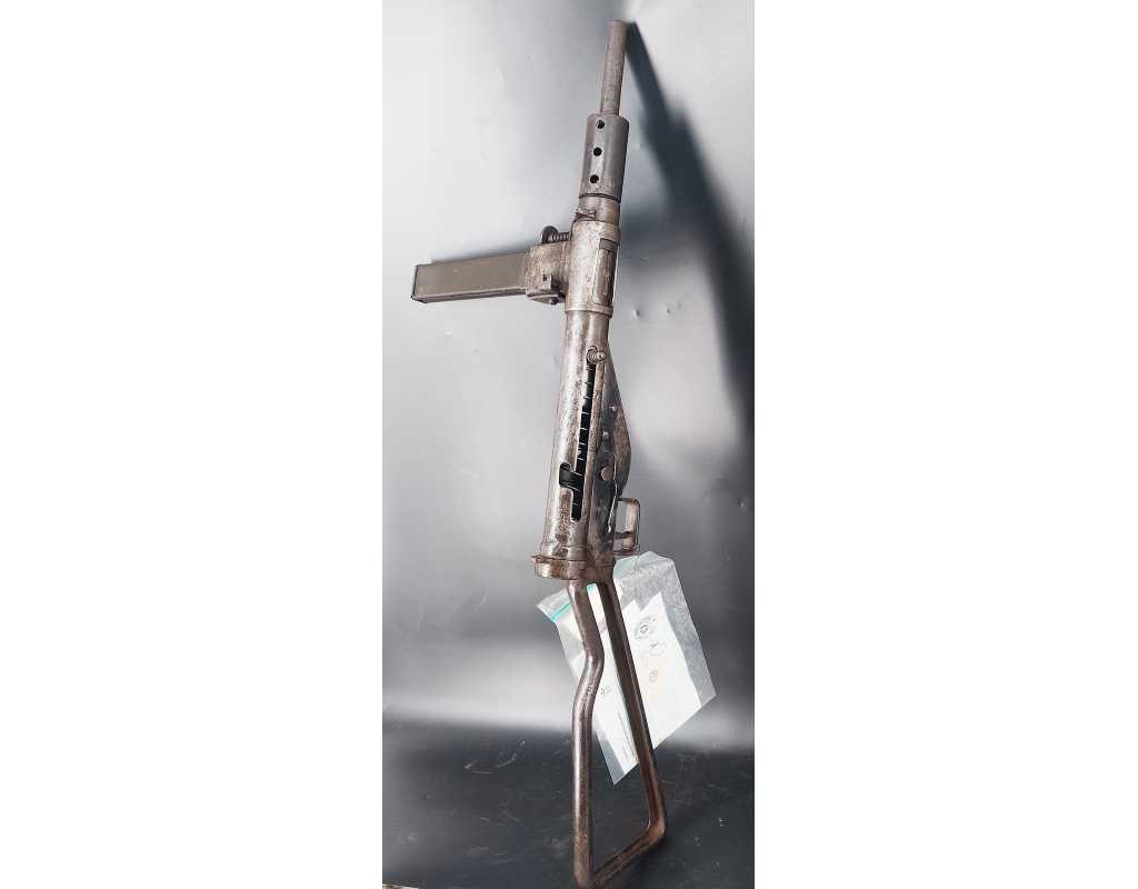 Armes Neutralisées PISTOLET MITRAILLEUR BRITANNIQUE RESISTANCE 1944 STEN MKII 9X19 NEUTRALISATION UE CULASSE MOBILE {PRODUCT_REF