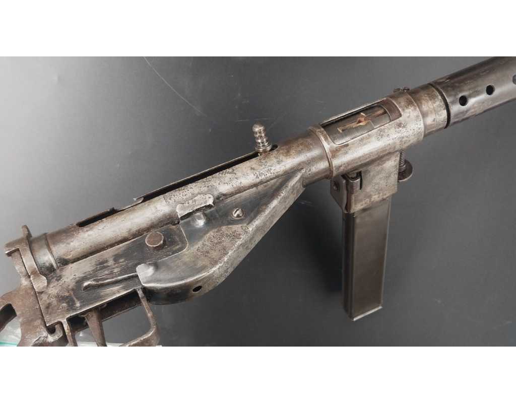 Armes Neutralisées PISTOLET MITRAILLEUR BRITANNIQUE RESISTANCE 1944 STEN MKII 9X19 NEUTRALISATION UE CULASSE MOBILE {PRODUCT_REF
