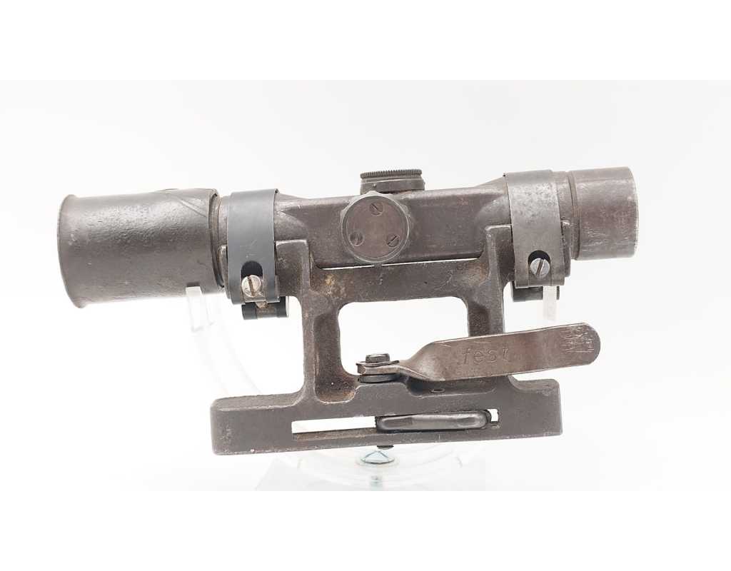 Pièces détachées en ligne RARE LUNETTE OPTIQUE DE VISÉE ZF4 POUR FUSIL WALTHER G41 ou MAUSER GEWEHR G43 K43 MONTÉE SUR RAIL D'