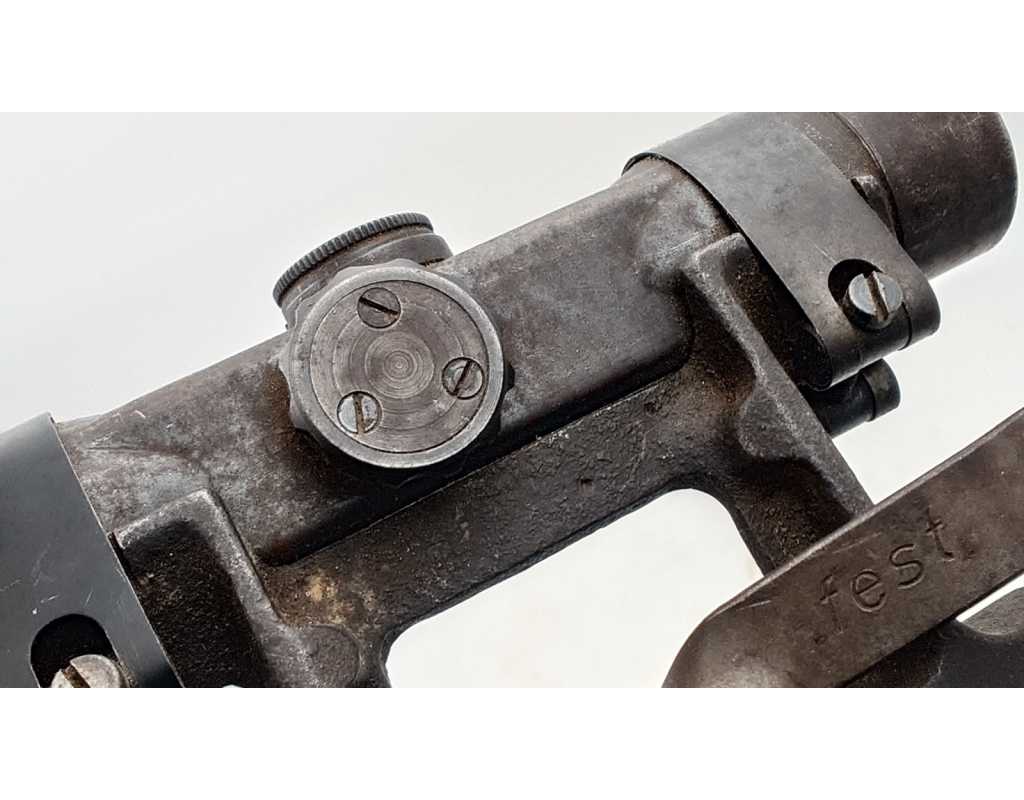 Pièces détachées en ligne RARE LUNETTE OPTIQUE DE VISÉE ZF4 POUR FUSIL WALTHER G41 ou MAUSER GEWEHR G43 K43 MONTÉE SUR RAIL D'