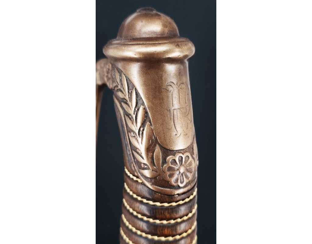 Armes Blanches SABRE OFFICIER D'ARTILLERIE MODÈLE 1822 - 1899 LAME 90CM COULAUX KLINGENTHAL - FRANCE IIIè RÉPUBLIQUE {PRODUCT_