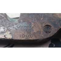 Marine Militaire PLATINE SILEX EN BRONZE D'UN CANON DE BORD MARINE MILITAIRE VAISSEAUX AMIRAL LE ROBUSTE 1806 1809 - FRANCE PREM
