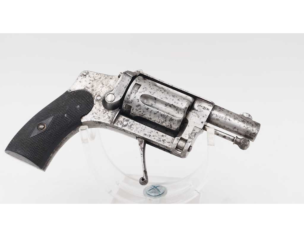 Armes de Poing REVOLVER DE POCHE À BARILLET BASCULANT BREVET 1893 CALIBRE 6MM VELODOG - BELGIQUE XIXè {PRODUCT_REFERENCE} - 2