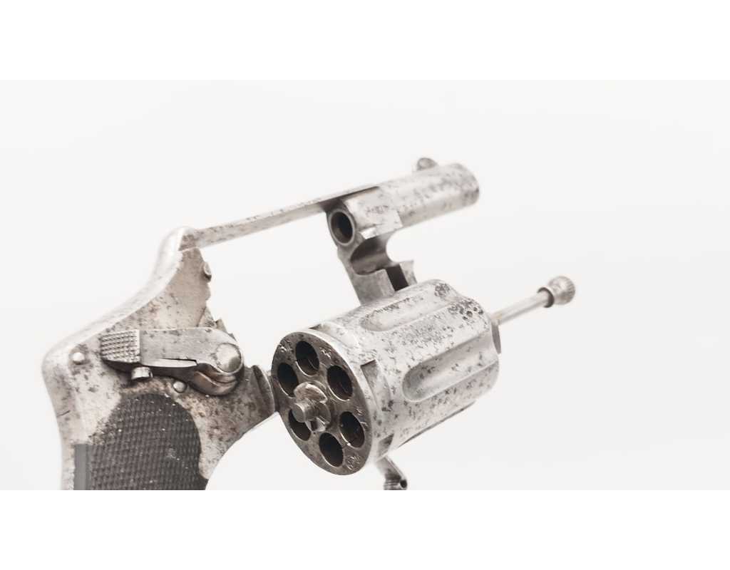 Armes de Poing REVOLVER DE POCHE À BARILLET BASCULANT BREVET 1893 CALIBRE 6MM VELODOG - BELGIQUE XIXè {PRODUCT_REFERENCE} - 3