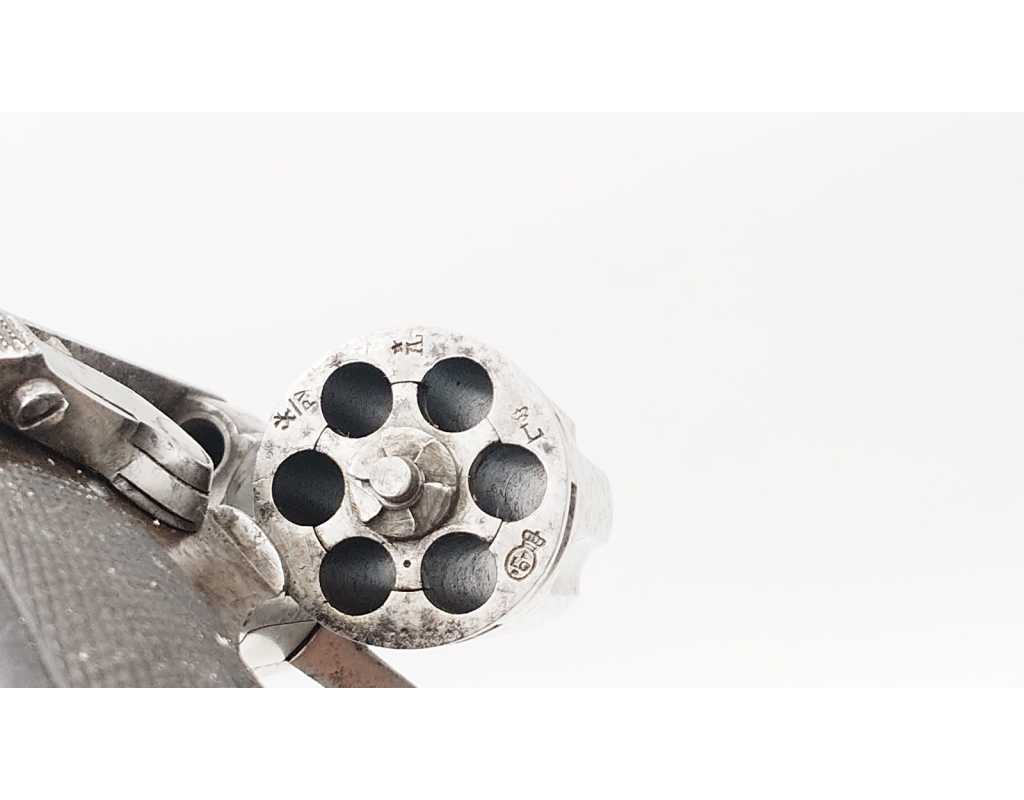 Armes de Poing REVOLVER DE POCHE À BARILLET BASCULANT BREVET 1893 CALIBRE 6MM VELODOG - BELGIQUE XIXè {PRODUCT_REFERENCE} - 4