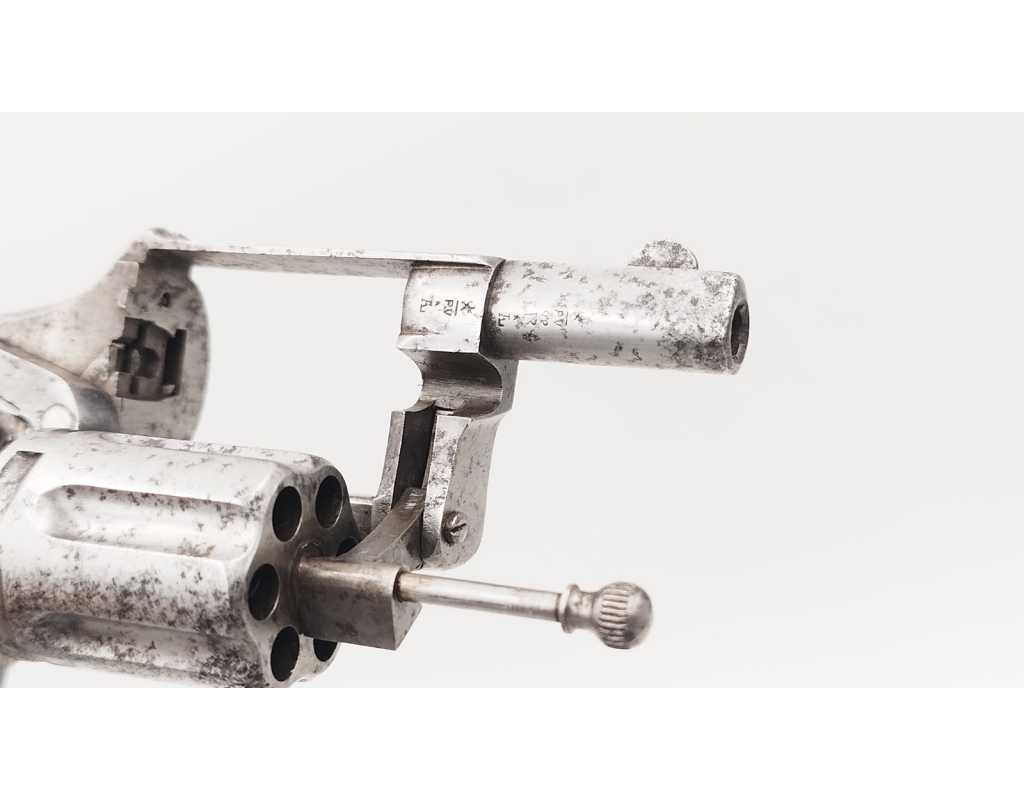 Armes de Poing REVOLVER DE POCHE À BARILLET BASCULANT BREVET 1893 CALIBRE 6MM VELODOG - BELGIQUE XIXè {PRODUCT_REFERENCE} - 5