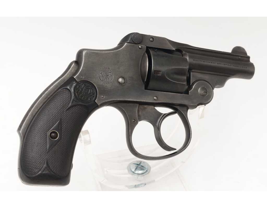 Armes de Poing REVOLVER SMITH & WESSON BICYCLE SAFETY HAMMERLESS 23 Calibre 32 S&W court - US XIXè {PRODUCT_REFERENCE} - 2