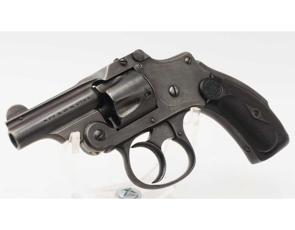 Armes de Poing REVOLVER SMITH & WESSON BICYCLE SAFETY HAMMERLESS 23 Calibre 32 S&W court - US XIXè {PRODUCT_REFERENCE} - 4