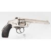 Armes de Poing REVOLVER SMITH ET WESSON SAFETY HAMMERLESS CALIBRE 38 4è MODEL 6 POUCES - USA XIXè - 1