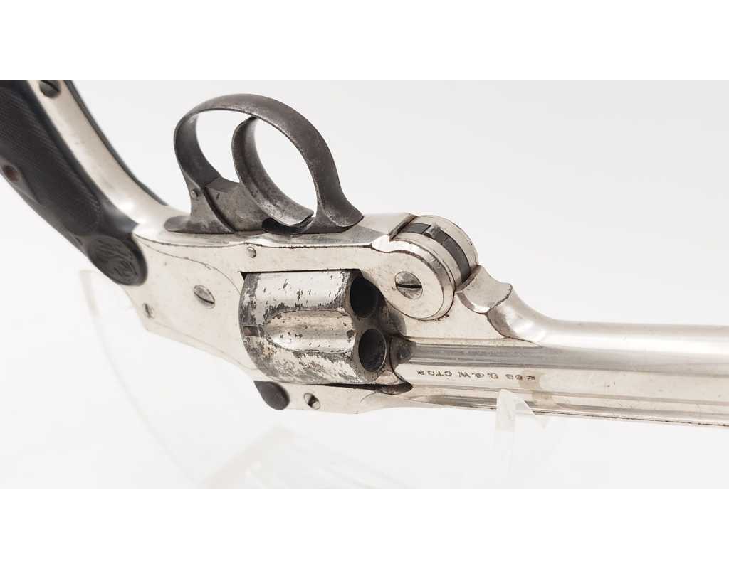 Armes de Poing REVOLVER SMITH ET WESSON SAFETY HAMMERLESS CALIBRE 38 4è MODEL 6 POUCES - USA XIXè - 5