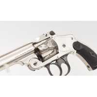 Armes de Poing REVOLVER SMITH ET WESSON SAFETY HAMMERLESS CALIBRE 38 4è MODEL 6 POUCES - USA XIXè - 7