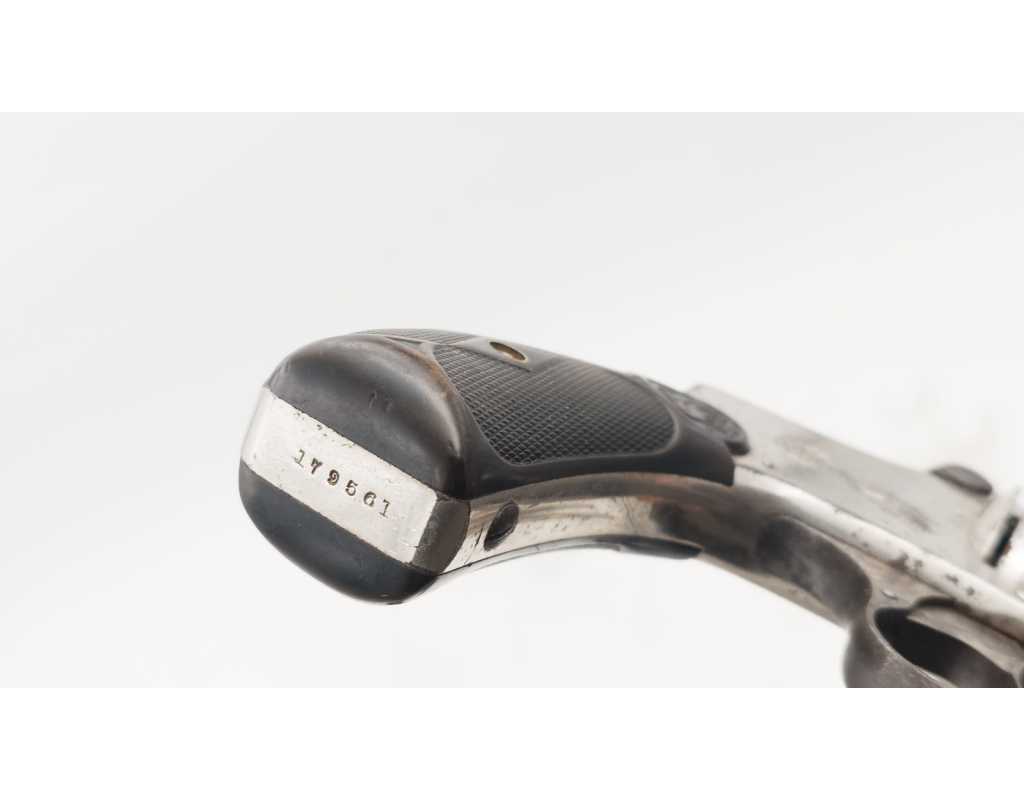 Armes de Poing REVOLVER SMITH ET WESSON SAFETY HAMMERLESS CALIBRE 38 4è MODEL 6 POUCES - USA XIXè - 9