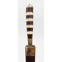 Coutellerie STYLET CORSE BALANIN ARTISANAL BALAGNE PIETRALBA LAME TRADITIONNELLE DOUBLE TRANCHANT XIXè, 28CM - 4