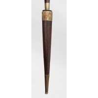 Coutellerie STYLET CORSE BALANIN ARTISANAL BALAGNE PIETRALBA LAME TRADITIONNELLE DOUBLE TRANCHANT XIXè, 28CM - 11