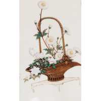 Art du Japon ÉTUI À CARTES SHIBAYAMA EN IVOIRE INCRUSTÉ DE NACRE JAPON MEIJI PERIODE 1868-1912 {PRODUCT_REFERENCE} - 6